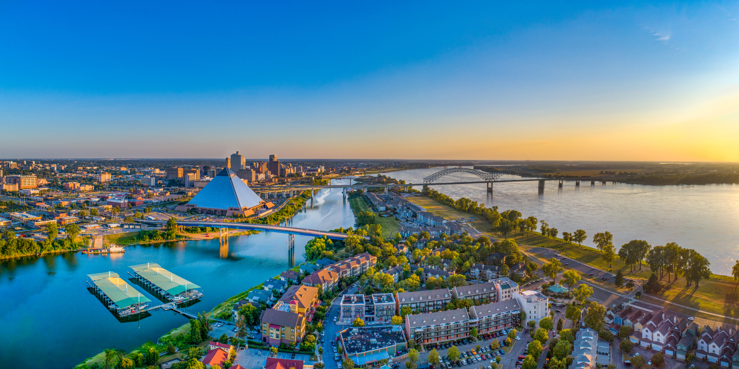 Panoramic Image of Memphis, TN